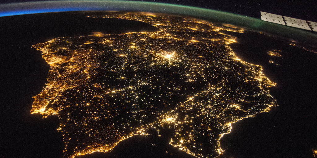 España_desde satélite