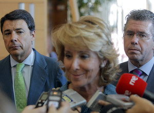 Aguirre, Granados e Ignacio Gonzalez