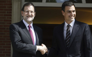 Rajoy y Sánchez