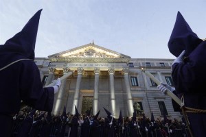 Semana Santa frente al Congreso