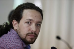 GRA019 MADRID, 05/06/2014.- El eurodiputado electo y portavoz de Podemos, Pablo Iglesias, durante su intervención esta mañana en la rueda de prensa en el Círculo de Bellas Artes de Madrid, donde ha explicado el futuro organizativo de la formación y el camino que conducirá al Encuentro Ciudadano Sí Se Puede, que definirá la forma en la que se articulará este movimiento. EFE/Javier Lizón