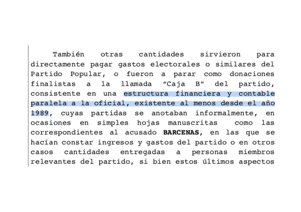 Una sentencia que marca al PP y señala a Rajoy