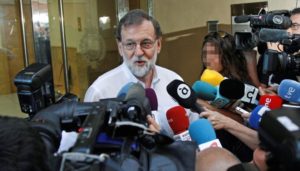 Rajoy, el registrador