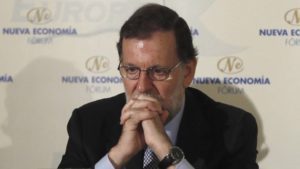 Rajoy, el registrador