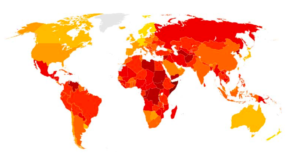 Índice de corrupción en España en 2020